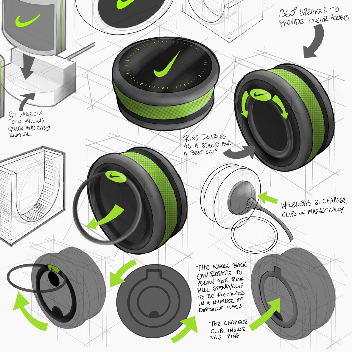 Nike Alarm Sketch Web Square
